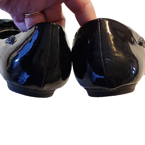 FERGALICIOUS By FERGIE ALANA Women's Ballet Flats Shoes Black Slip On 10M - Picture 6 of 9